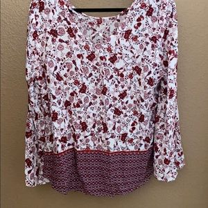 Beautiful floral blouse